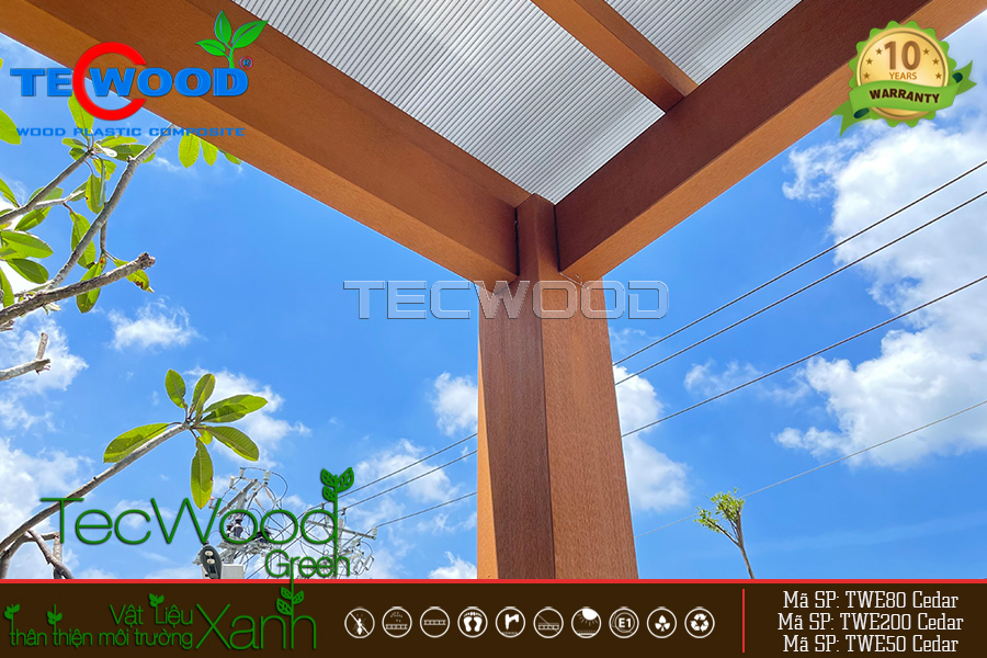 Trụ cột gỗ nhựa TecWood