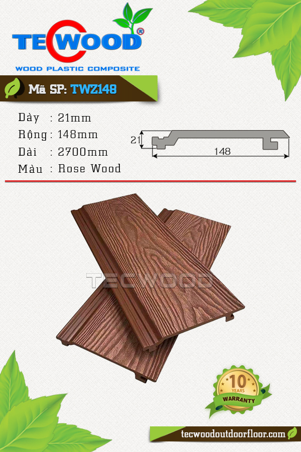 Tấm ốp gỗ nhựa TWZ148