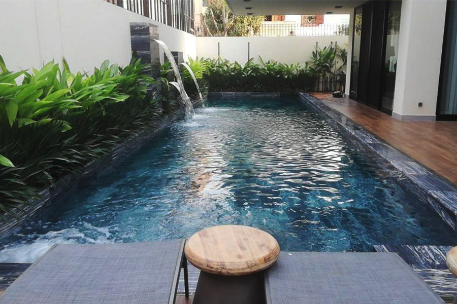 kinh nghiệm xây hồ bơi cho gia đình