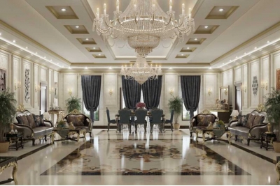 Trang trí trần nhà phòng khách - xu hướng thiết kế hiện đại và sang trọng