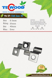 Chốt inox kết nối sàn